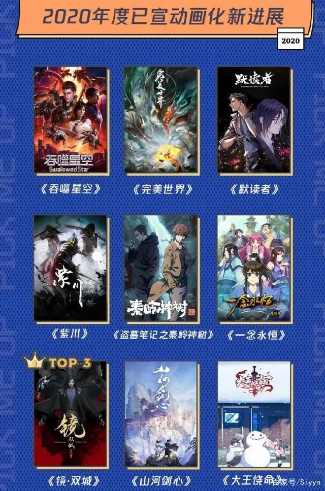 最强官宣！诛仙、雪中、紫川、大王饶命等多部作品将动漫化，期待