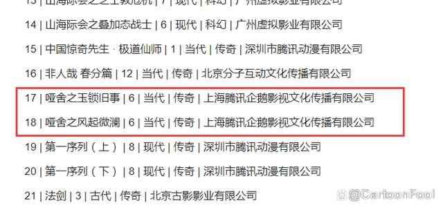 《哑舍》动画首发预告，已备案12集，越王剑变大王剑，你期待吗？