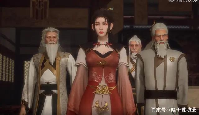 武神主宰76集：阁主公然调戏秦尘，三位老者可都看在眼里呢