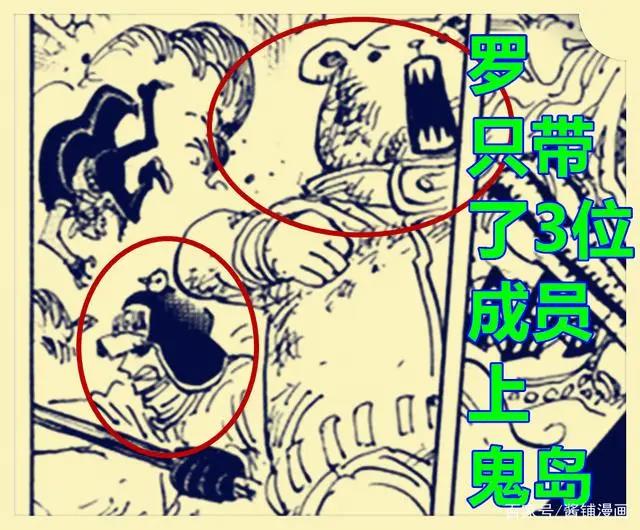 海贼王1015话，强巴鲁与伊卡库救下海中的路飞，罗的援军登场
