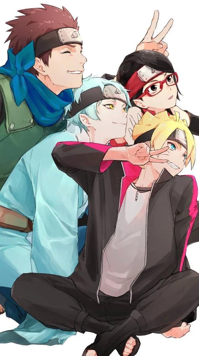 火影忍者博人传火之意志的继承，新七班三小只长大后颜值爆表