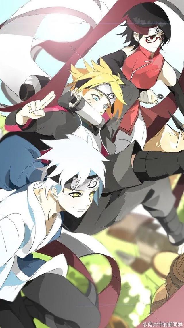 火影忍者博人传火之意志的继承，新七班三小只长大后颜值爆表