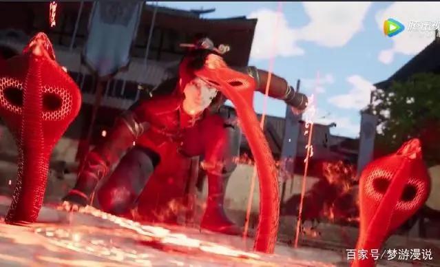 万界仙踪动漫36集：嫣然对决炎啸招式百出，叶星云终出手英雄救美