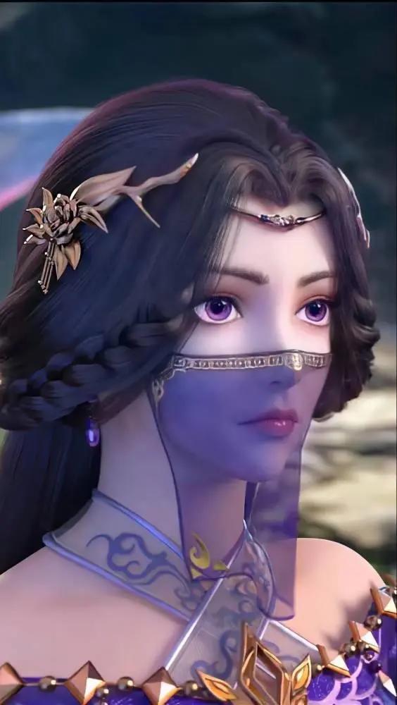 盘点国漫十大蒙着面纱的女神，个个都是仙女，最后一个好想抱回家