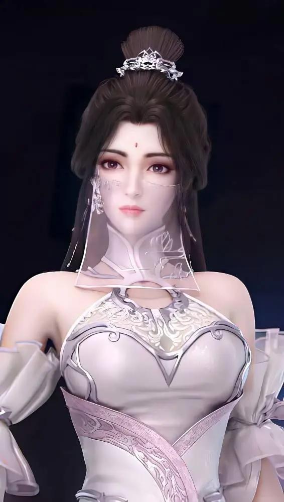 盘点国漫十大蒙着面纱的女神，个个都是仙女，最后一个好想抱回家