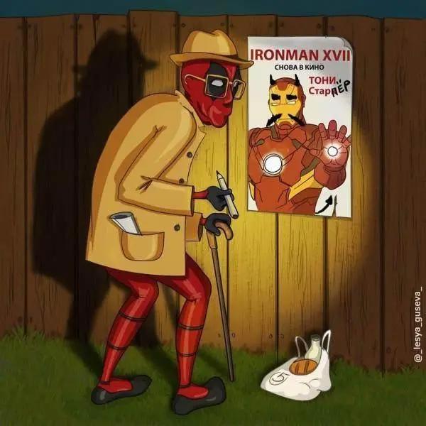 超级英雄老去是什么模样：死侍童心未泯，小丑和蝙蝠侠相爱相杀