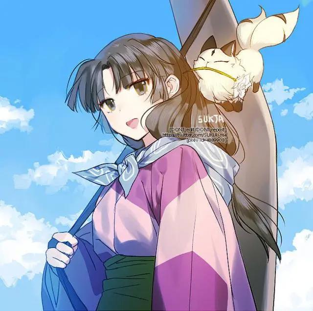 韩国画师笔下的犬夜叉同人，犬杀CP太虐心，邪见居然这么帅？