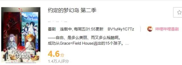 约定的梦幻岛第二季动画恶劣魔改遭观众炎上评分和口碑跌破谷底