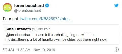 虚惊一场：《开心汉堡店》电影仍将于2020年上映