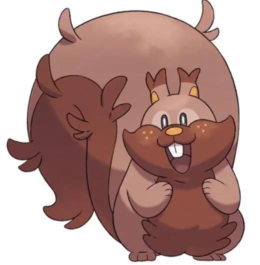 精灵宝可梦：敢偷皮卡丘的食物，这只肥肥胖胖的松鼠到底什么来历