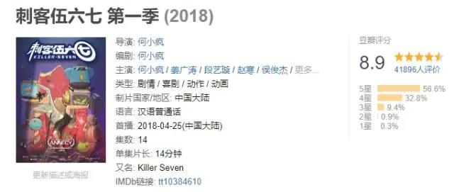 令人遗憾，刚更新3集的《刺客伍六七》，目前还配不上它的豆瓣8.7