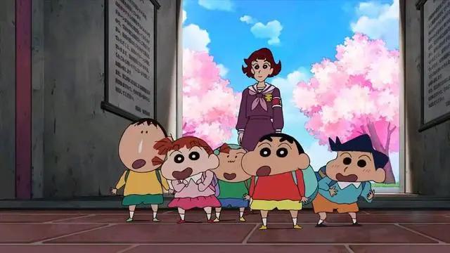 蜡笔小新2021年剧场版：谜团！花飘天春学园即将上映，细节有四处