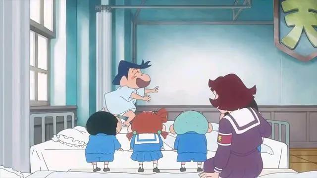 蜡笔小新2021年剧场版：谜团！花飘天春学园即将上映，细节有四处