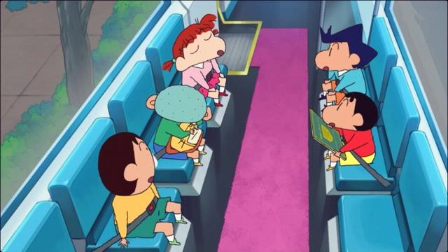 蜡笔小新：谜团！花之天下春日部学院，动漫里阿呆竟向美少女表白