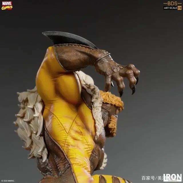 巴西厂（IronStudios）X战警大战哨兵战斗场景系列第三弹：剑齿虎