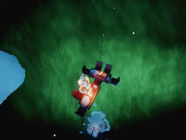 光遇：高空看极光，惊讶发现遇境是一个巨型骷髅头！