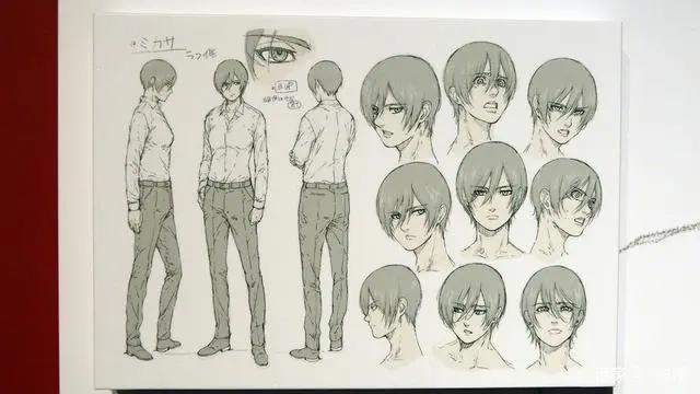 进击的巨人倒计时！MAPPA人设图公开，你准备好追番了吗