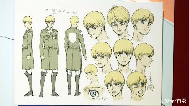 进击的巨人倒计时！MAPPA人设图公开，你准备好追番了吗