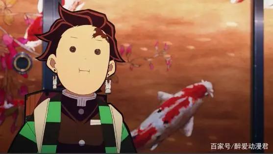 鬼灭之刃第4话，炭治郎对自己的女装太过自信，还以为没人发现