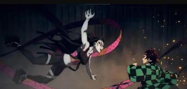 《鬼灭之刃》游郭篇闹出笑话，女角色加布料后，堕姬变健身教练