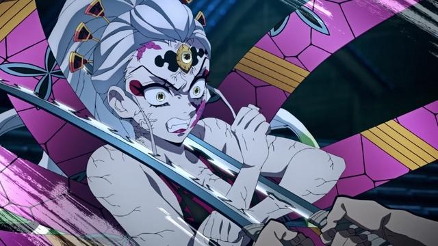 鬼灭之刃游郭篇完结，堕姬兄妹让人泪目，我愿称其为22年最强番