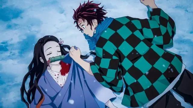 鬼灭之刃游郭篇完结，堕姬兄妹让人泪目，我愿称其为22年最强番