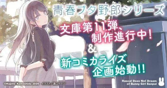 《青春猪头少年系列》新漫画企划，全作最“好使”的小姐姐来袭