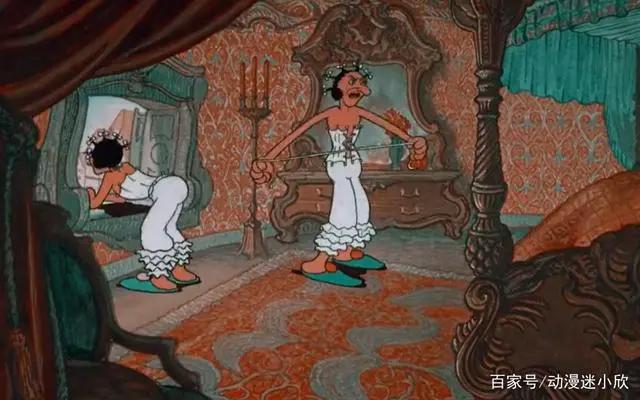 灰姑娘最早动画，1935年上映，名为贝蒂波普，还是个大头公主