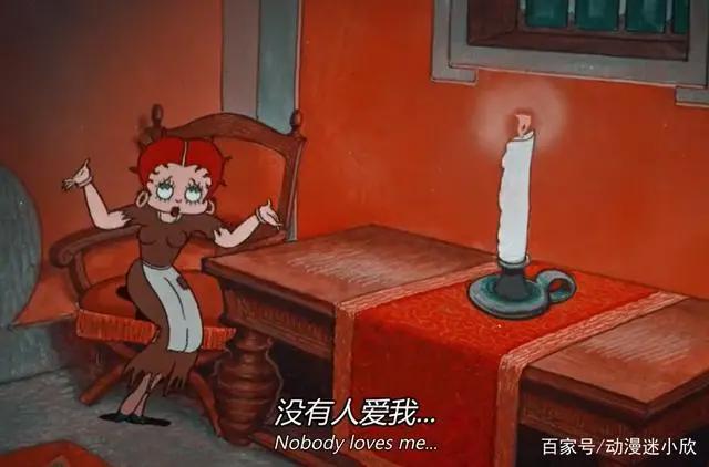 灰姑娘最早动画，1935年上映，名为贝蒂波普，还是个大头公主