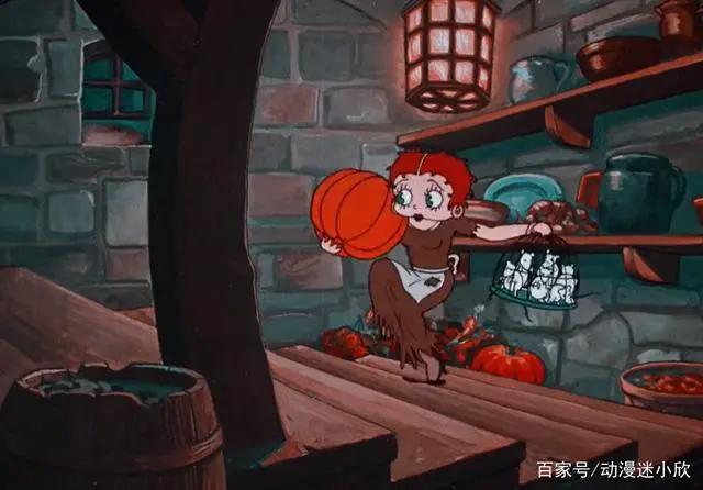 灰姑娘最早动画，1935年上映，名为贝蒂波普，还是个大头公主