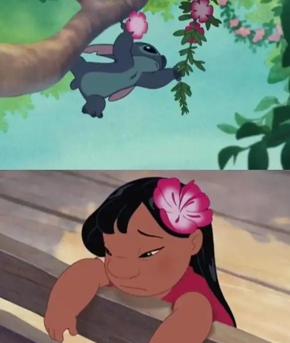 原来史迪仔一直为爱克制自己，可能这就是真正的喜欢吧！