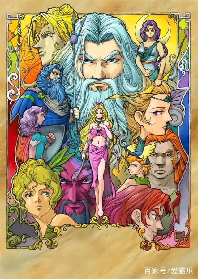 《奥林匹斯星传》还记得阿波罗和月桂树吗？居然是韩国人的作品