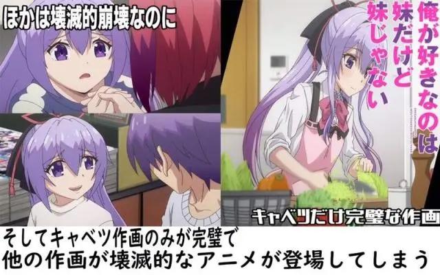 卷心菜作画崩坏史：二次元崩坏到三次元从此动画界没人敢画卷心菜