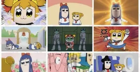 精神猎奇动漫《pop子和pipi美的日常》播出第一话就爆死！