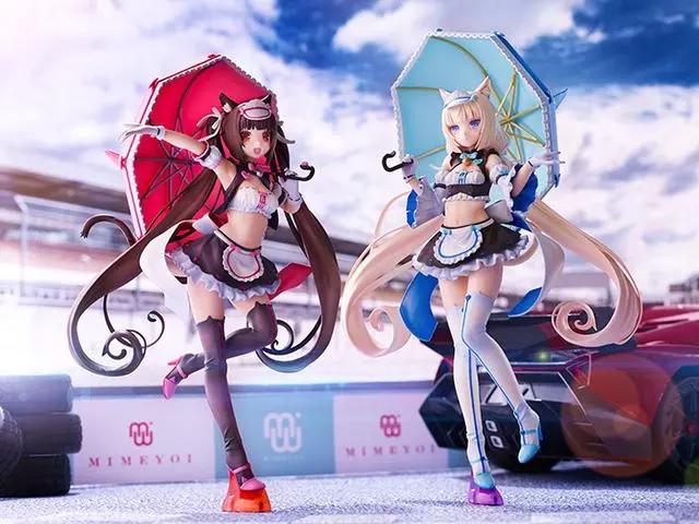 《猫娘乐园》赛车手办，逼不逼真我不知道，但“车速”一定很快