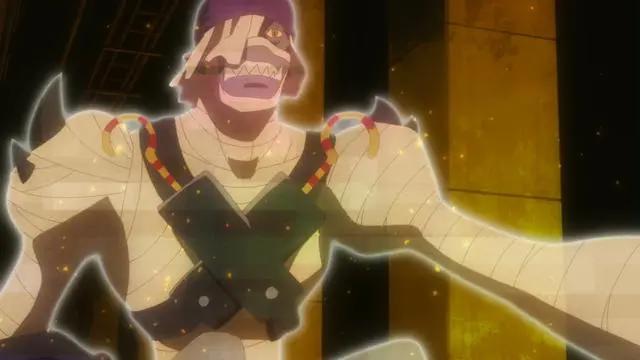 数码宝贝幽灵游戏：吃货的力量，对战木乃伊兽，伽马兽进化了