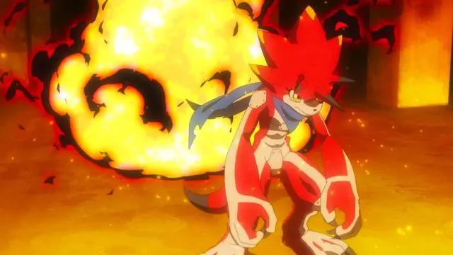 数码宝贝幽灵游戏：吃货的力量，对战木乃伊兽，伽马兽进化了