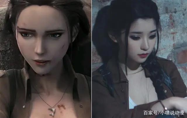 《灵笼》超神COS，冉冰镜南秒破次元壁，看到荷光者宅男沦陷了