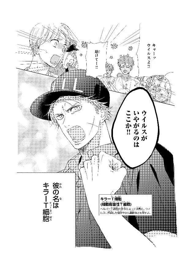 《工作细胞》衍生漫画开始连载，将揭开T细胞不为人知的一面