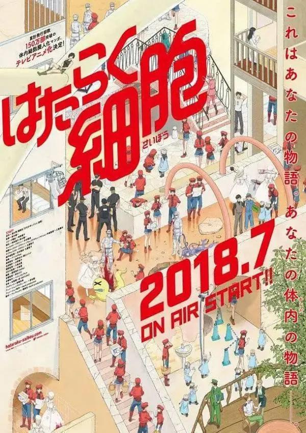 日本爆款科普动漫《工作细胞》，春节期间将登陆CCTV6