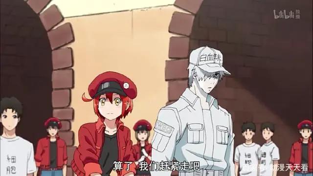 工作细胞：b站评分9.7，第一集就神作的动漫，生物考试就靠这个了