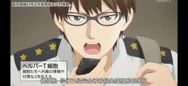 日漫改动画《工作细胞》——你体内的细胞比你好看系列。