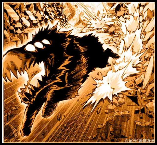 一拳超人漫画最新话：怪人王大蛇太弱，琦玉只是一拳就将他击败
