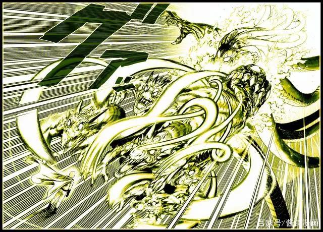 一拳超人漫画最新话：怪人王大蛇太弱，琦玉只是一拳就将他击败