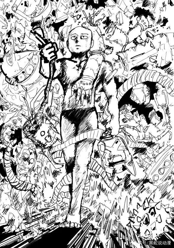 一拳超人原作版141话：埼玉打造新世界名画杰诺斯最终形态登场