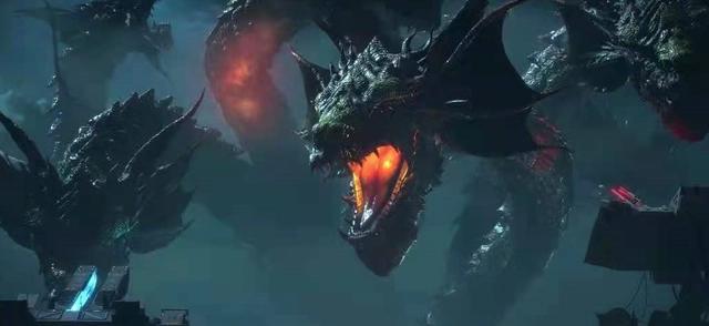 《吞噬星空》第一季大结局：官方原创海兽潮，九头蛇龙太过逆天