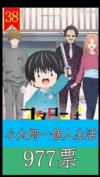 2022年1月至4月新番日本动漫人气汇总后45位-37位