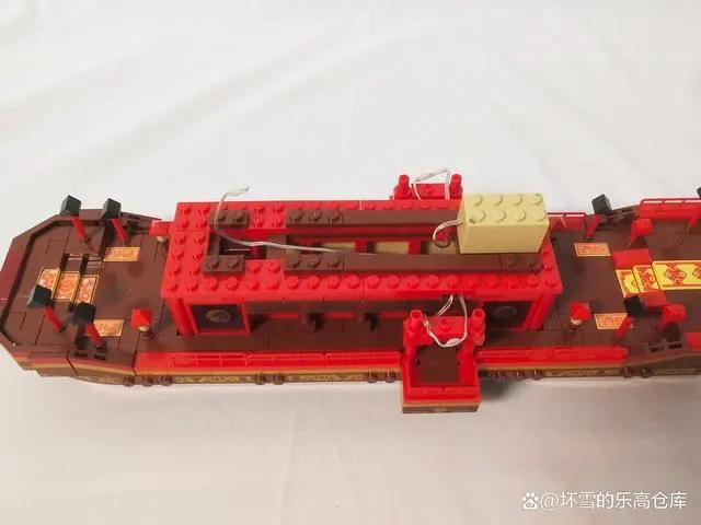 拼搭森宝积木画舫，欣赏洛水美景，感受大唐盛世