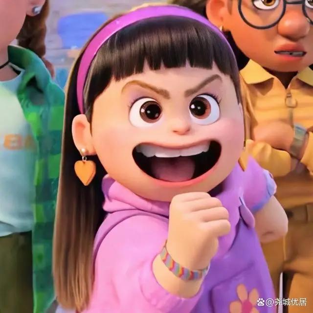 《青春变形记》abby头像好可爱！