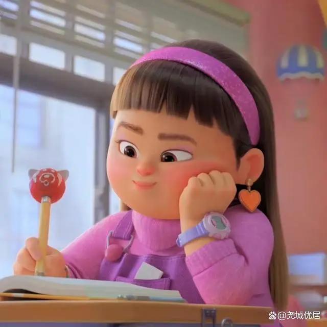 《青春变形记》abby头像好可爱！